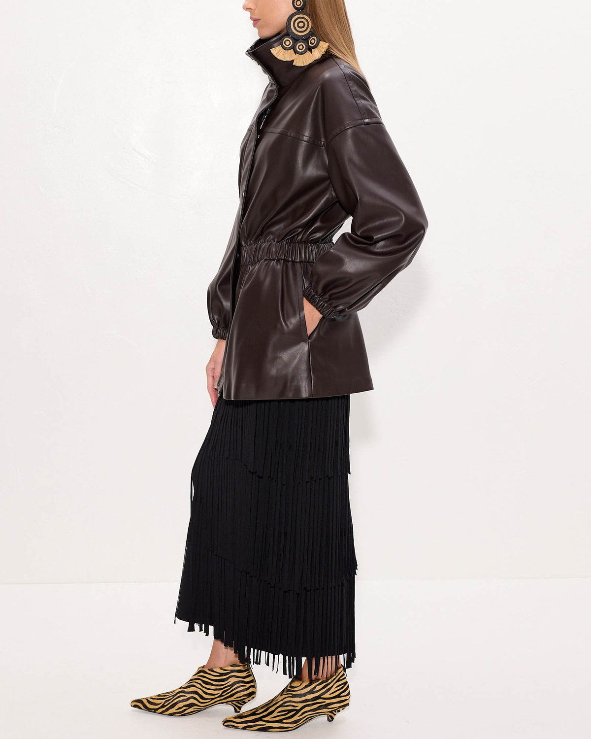 Yara Vegan Leather Jacket