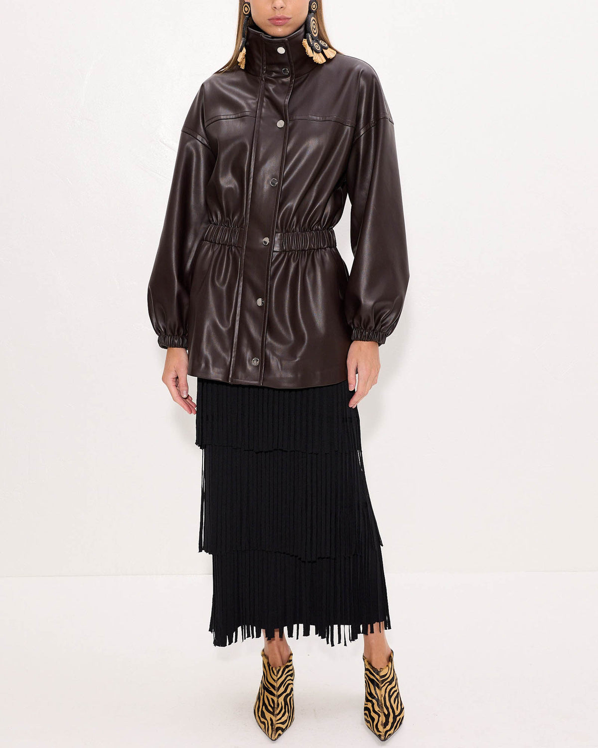 Yara Vegan Leather Jacket