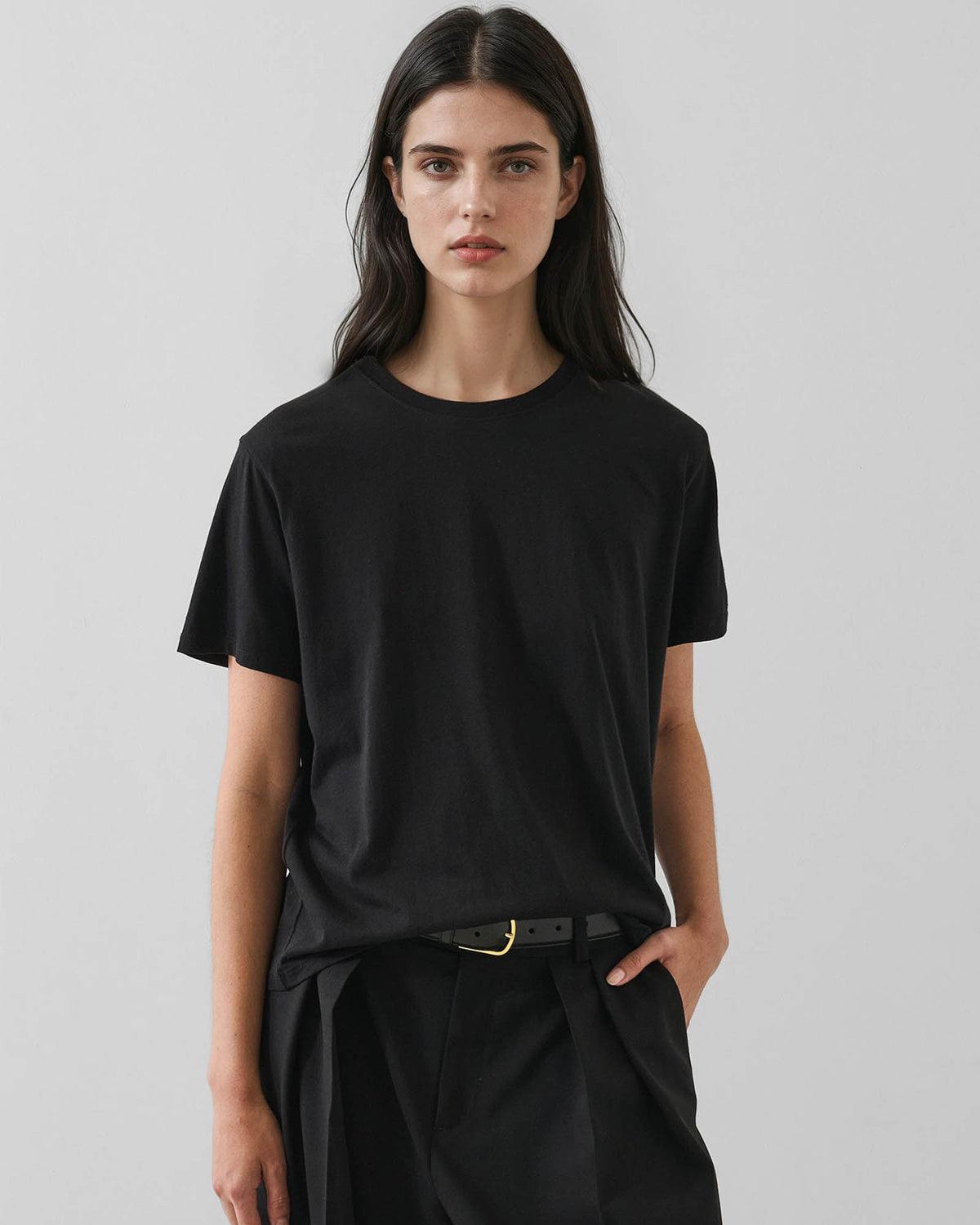 Boyfriend Crewneck T-Shirt
