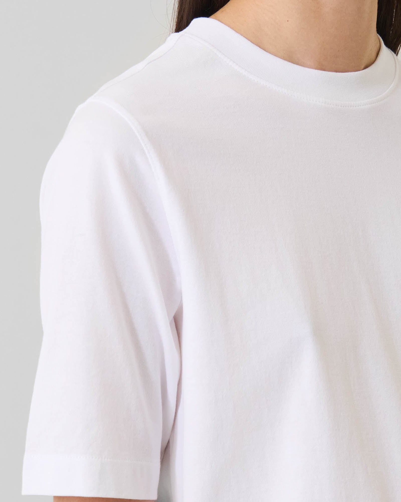 Organic Pima Cotton Relaxed Crew