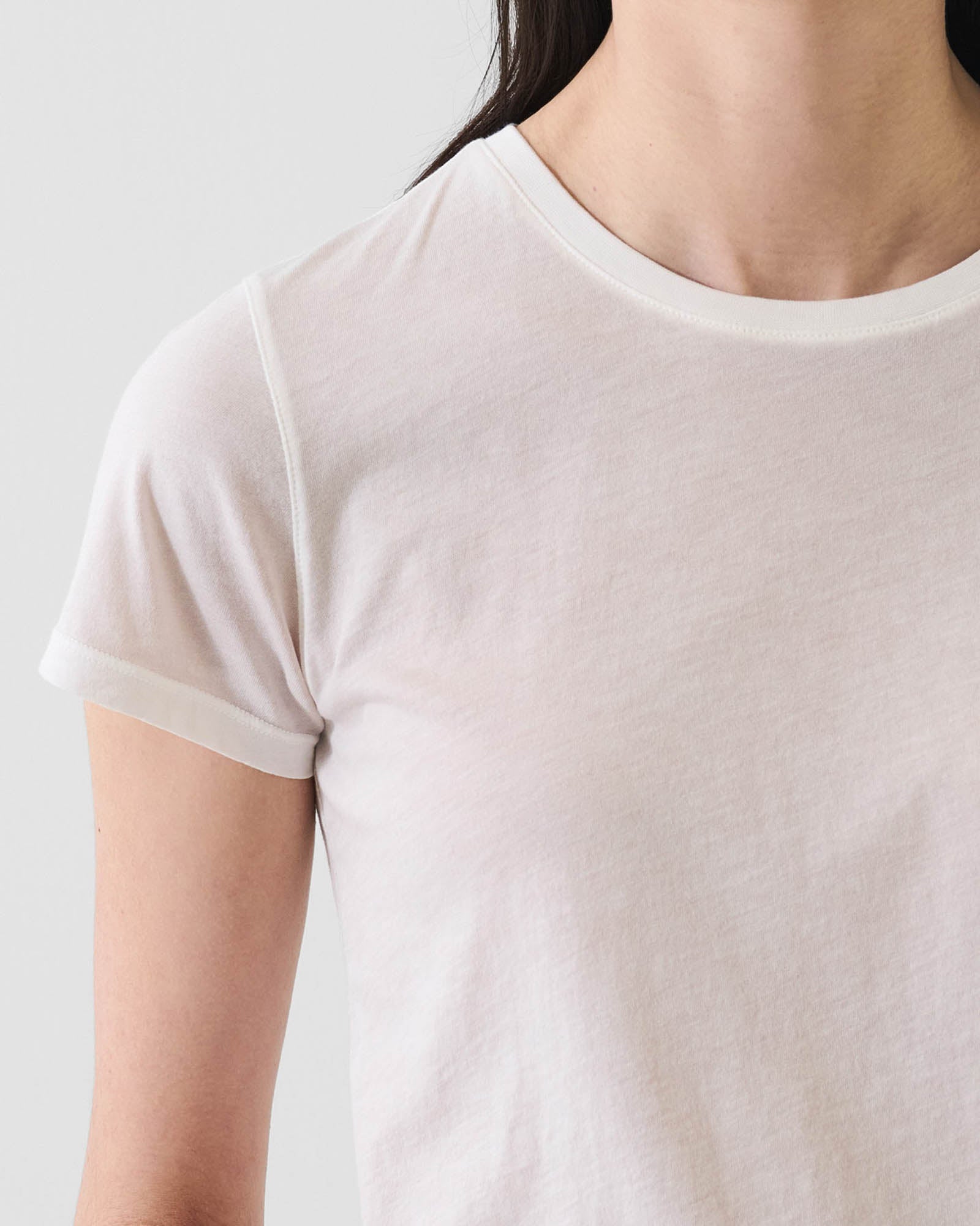 Reverse Spray Lightweight Pima Cotton Classic T-Shirt