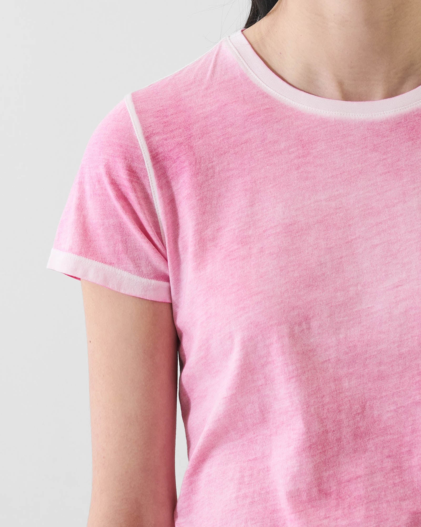 Reverse Spray Lightweight Pima Cotton Classic T-Shirt