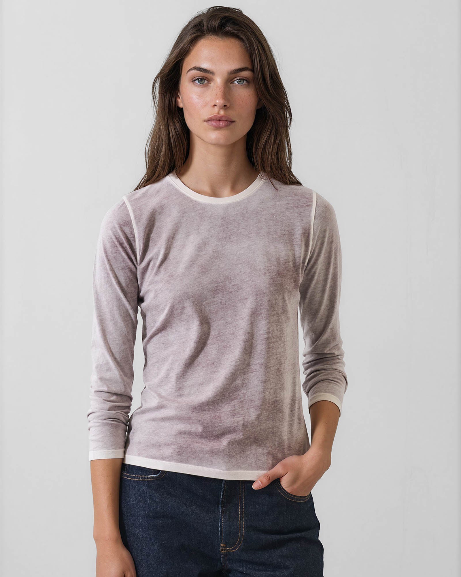 Reverse Spray Crewneck