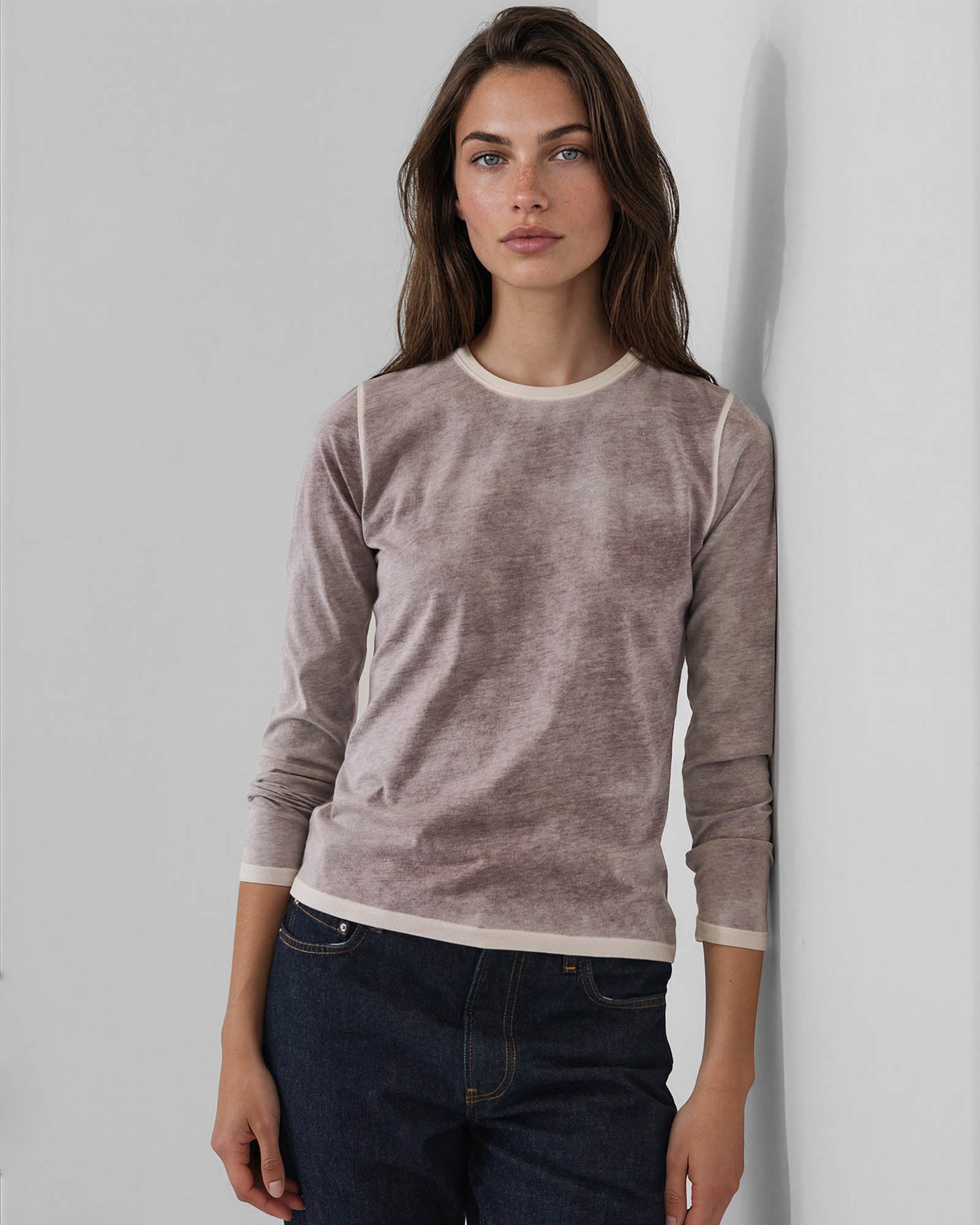 Reverse Spray Crewneck
