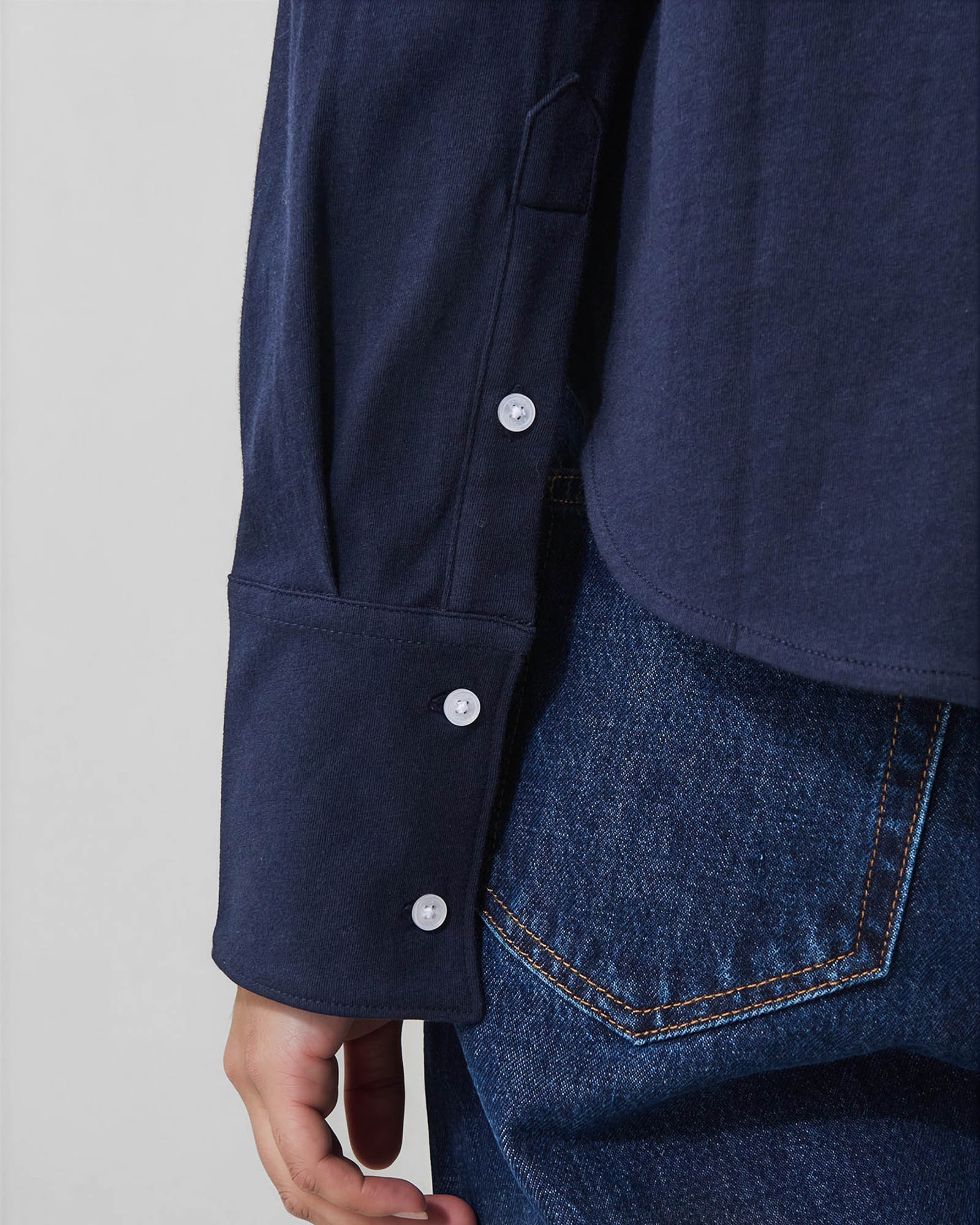 Long Sleeve Relaxed Shirt