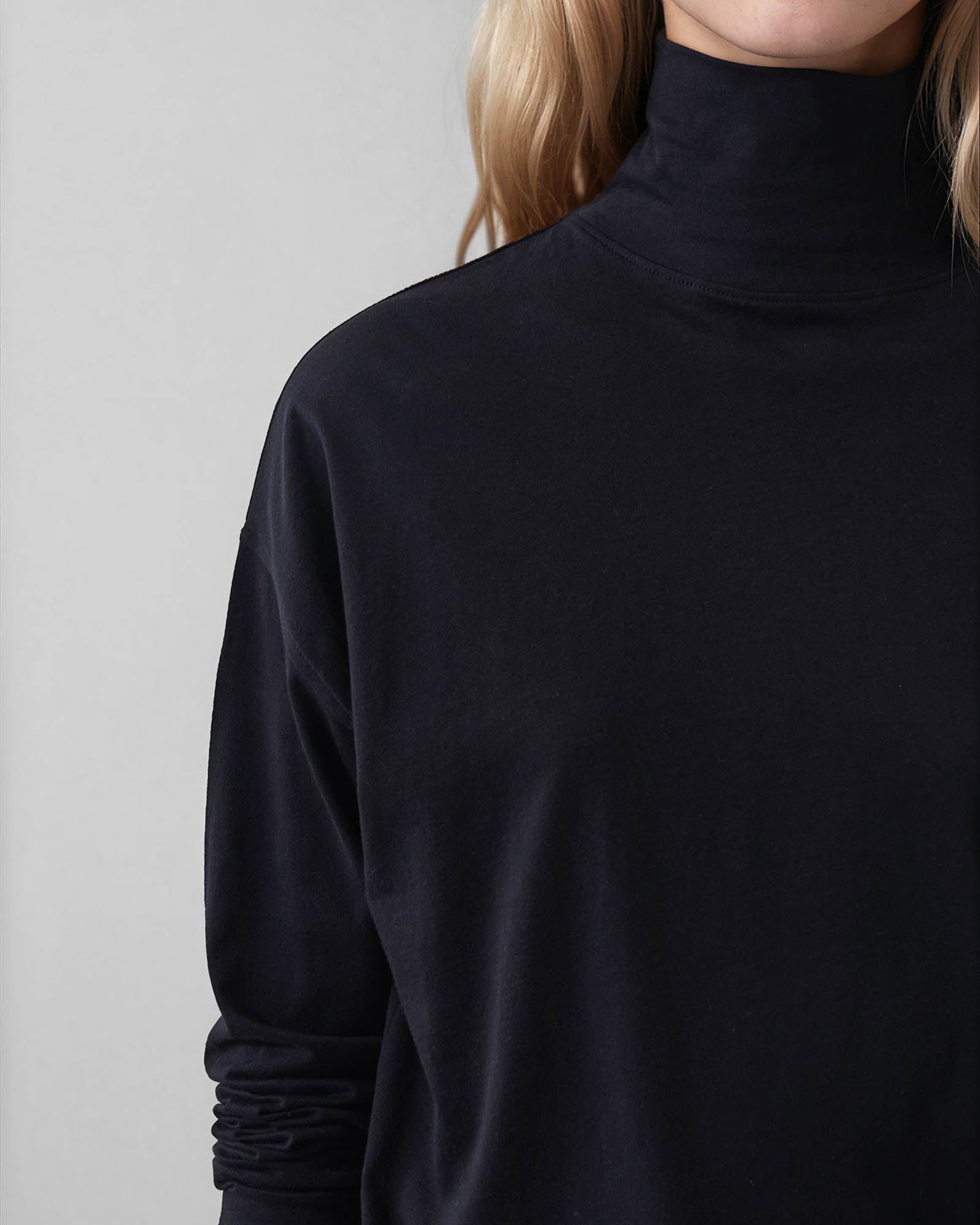 Long Sleeve Oversized Turtleneck