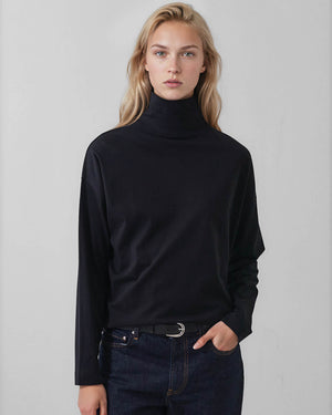 Long Sleeve Oversized Turtleneck
