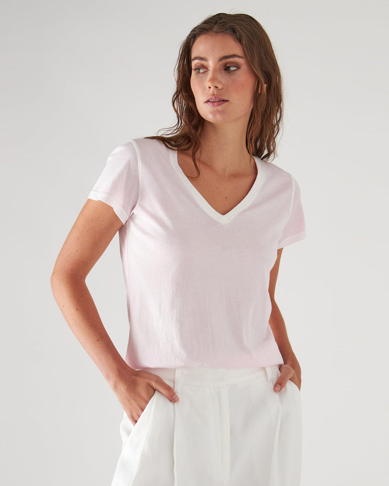 Classic Spray V-Neck Tee