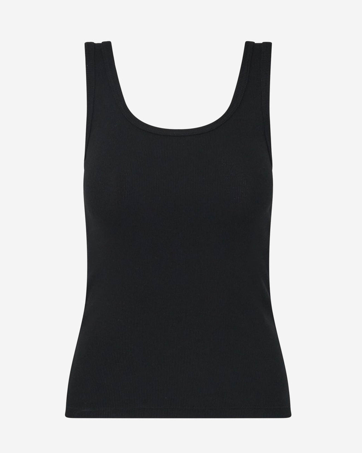 Scoop Ribbed Tank Top