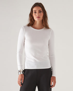 Rib Crew Top
