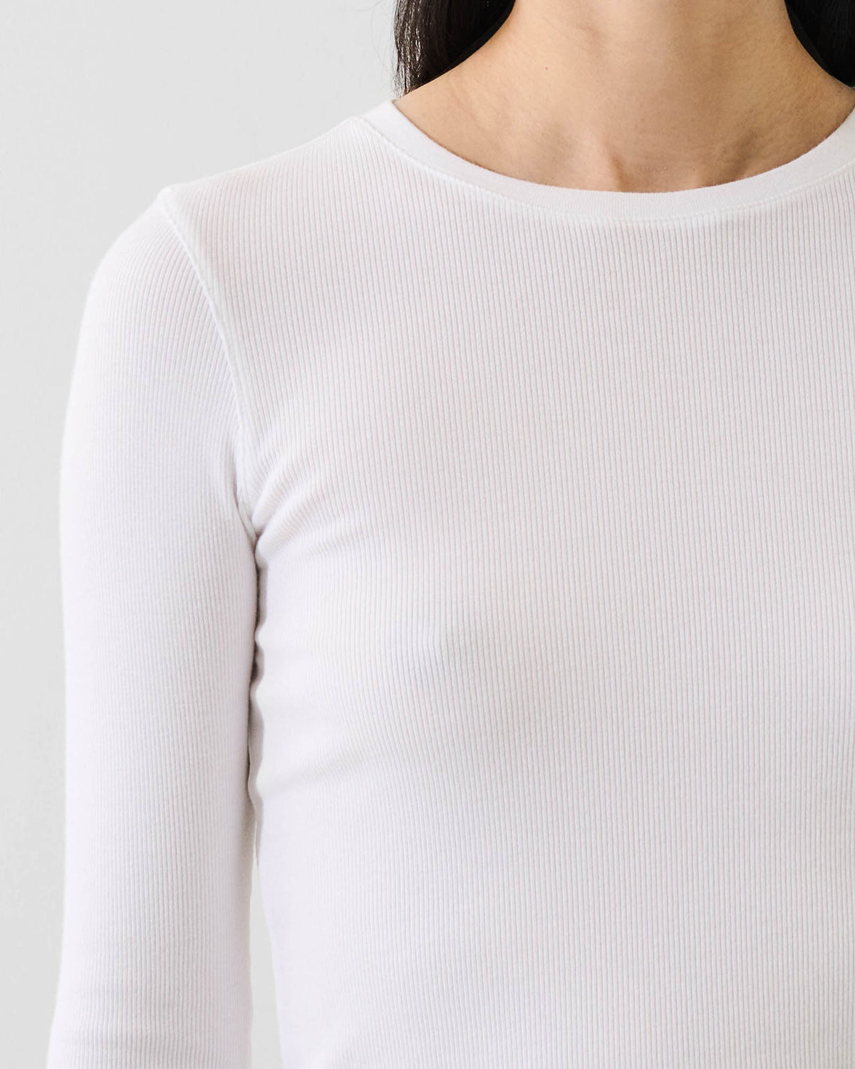 Rib Crew Top