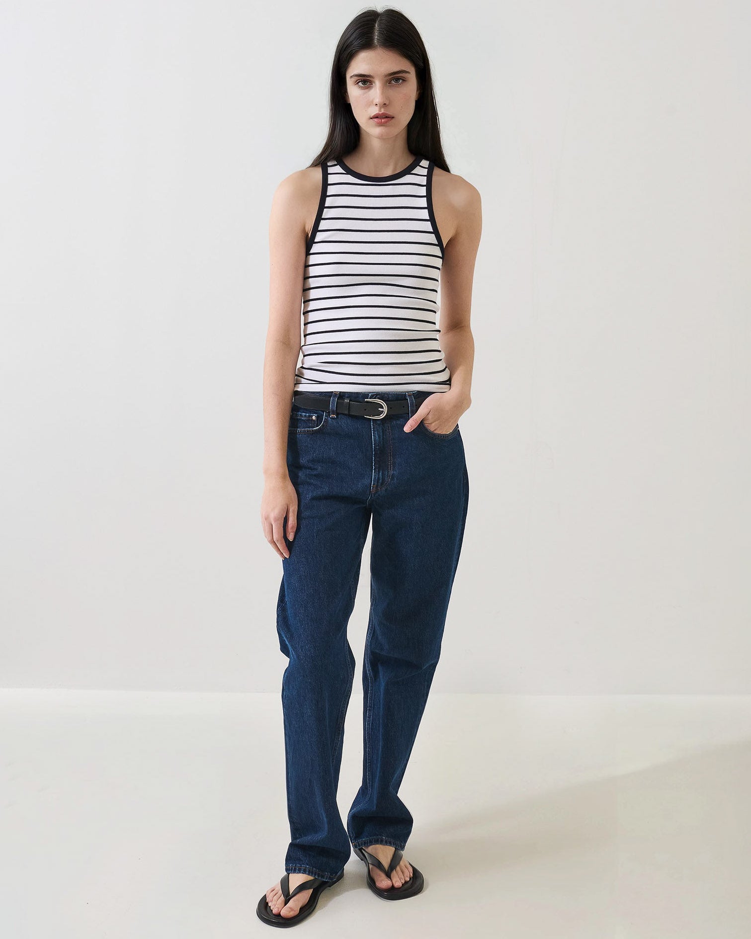 Stripe Rib Tank