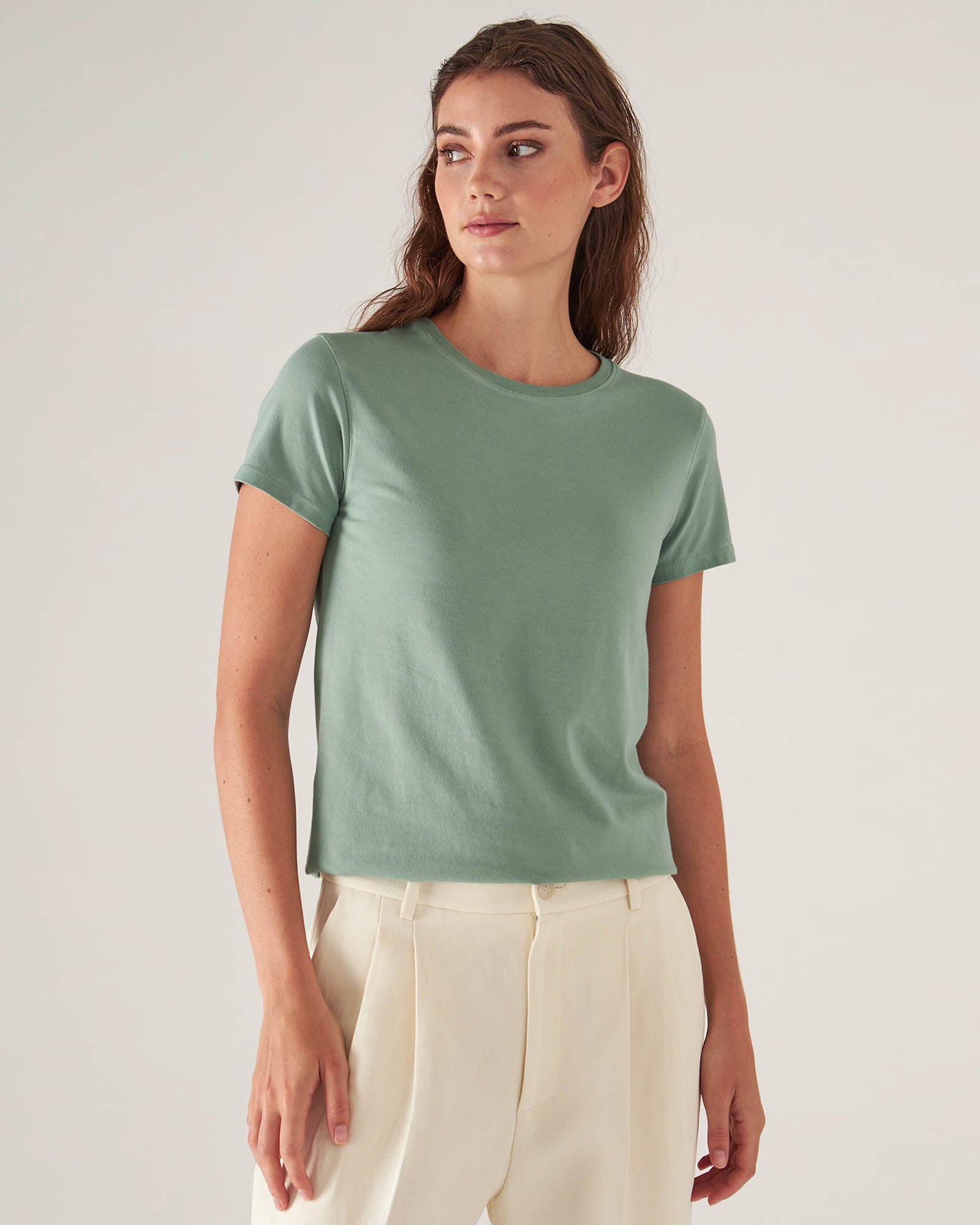 Short Sleeve Iconic Fitted Tee