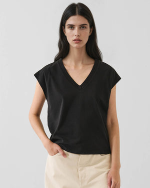 Iconic V-Neck Dolman Tee