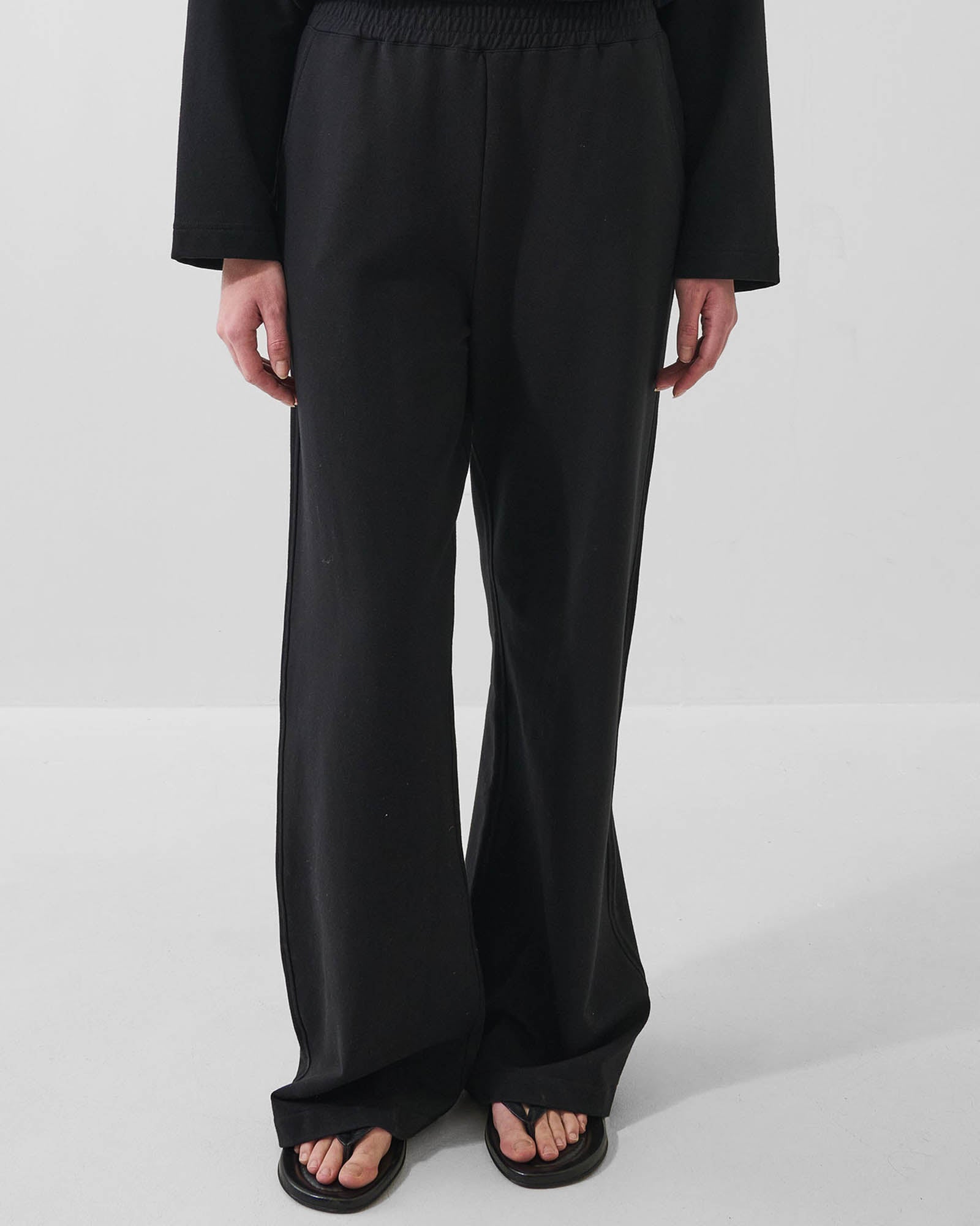 Pima Cotton French Terry Relaxed Pant