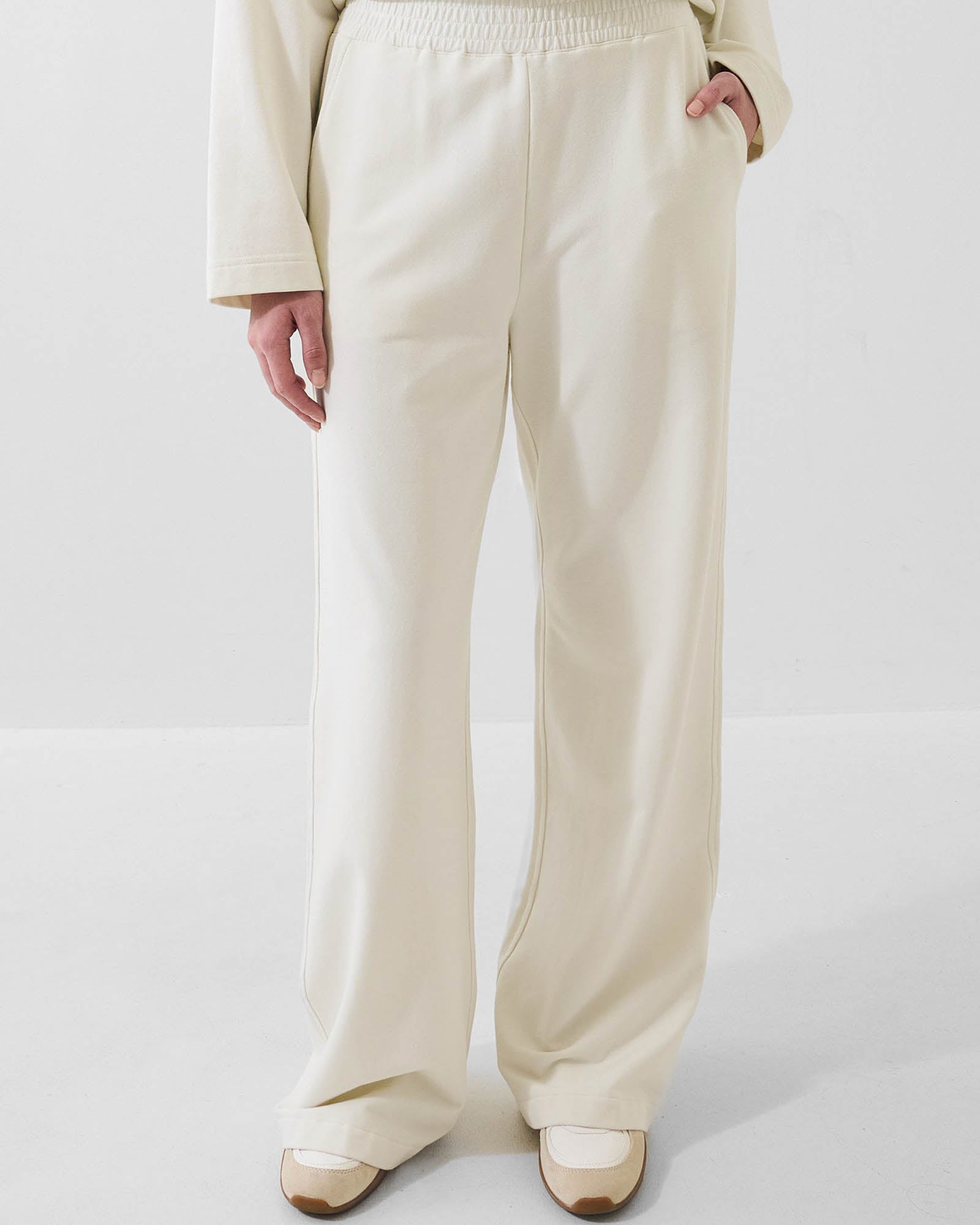 Pima Cotton French Terry Relaxed Pant