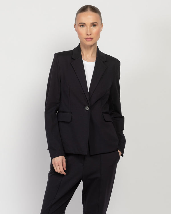 Single-Breasted Ponte Blazer