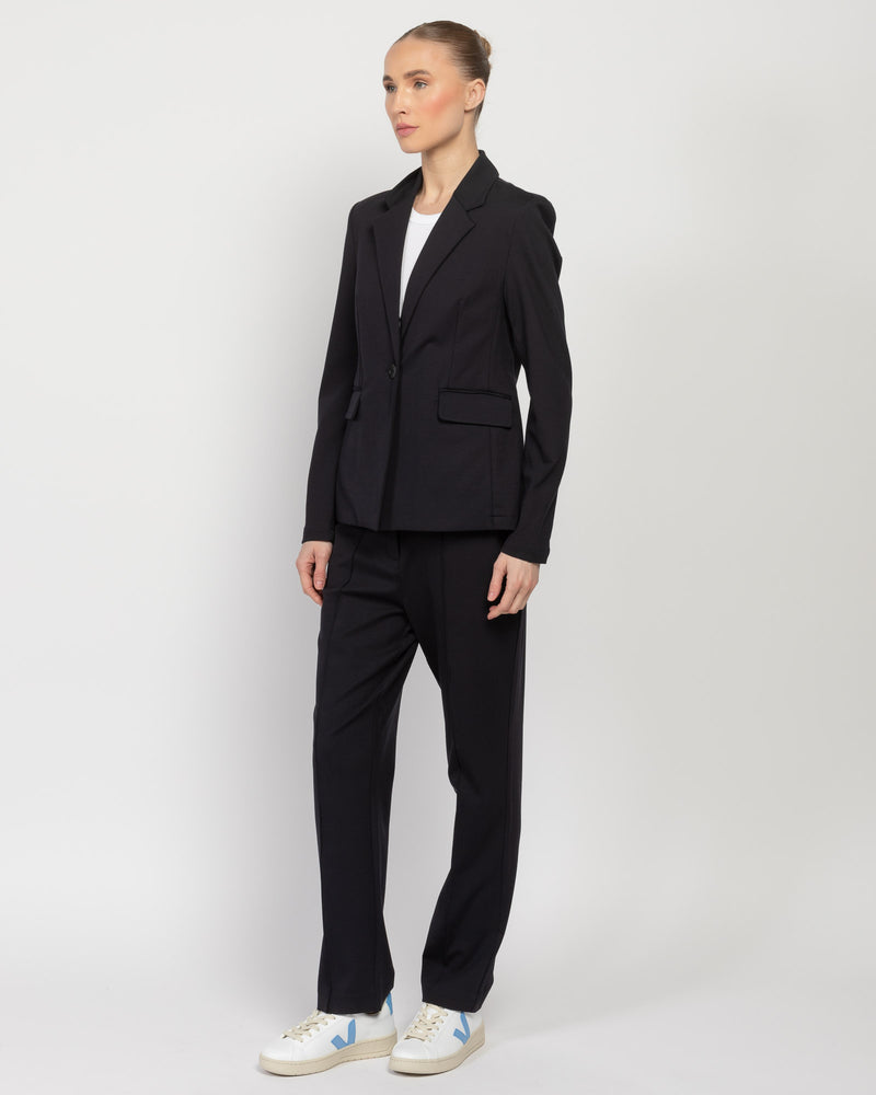 Single-Breasted Ponte Blazer