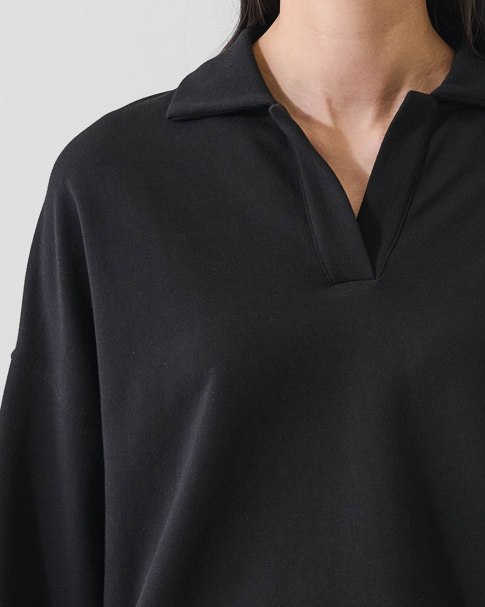 Pima Cotton French Terry Relaxed Polo