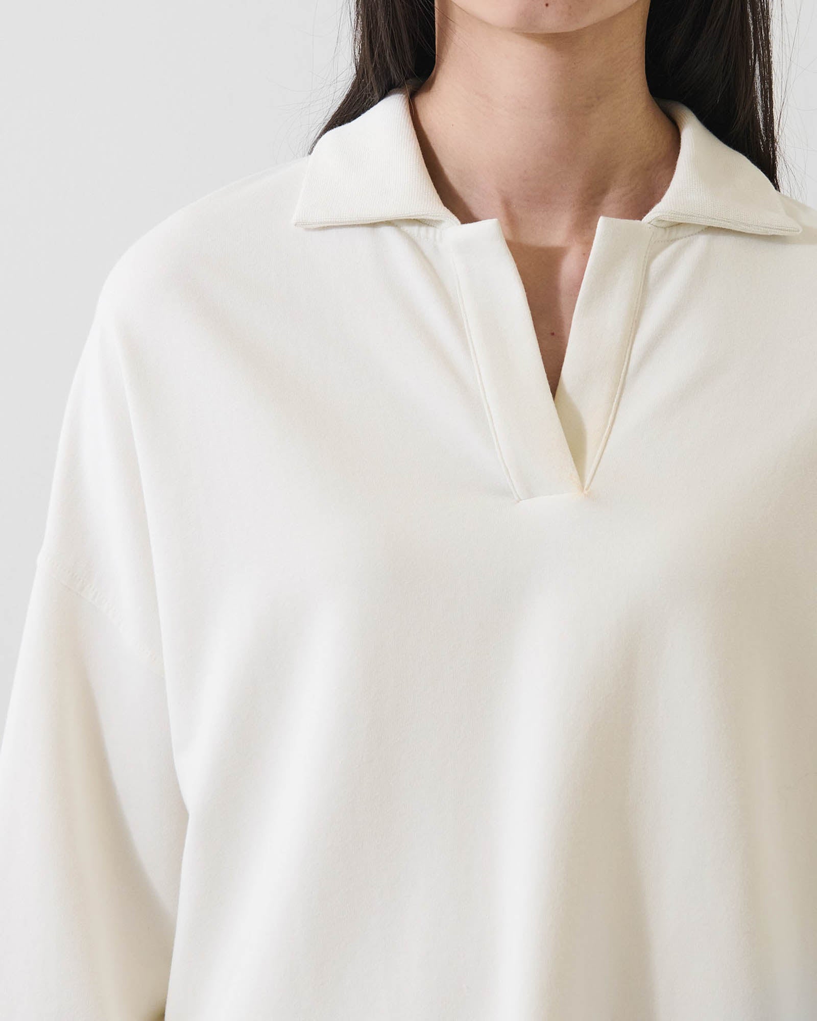 Pima Cotton French Terry Relaxed Polo