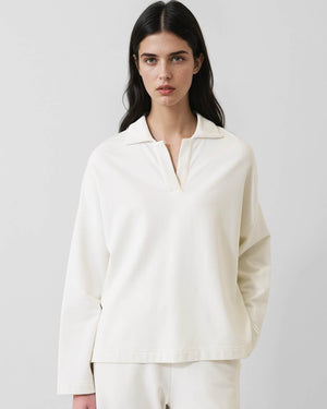 Pima Cotton French Terry Relaxed Polo