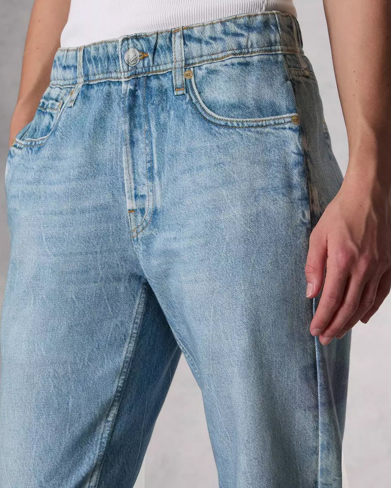 Denim Jogger Pants