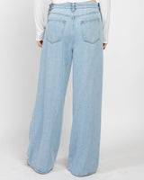 Drawstring Wide Leg Jeans