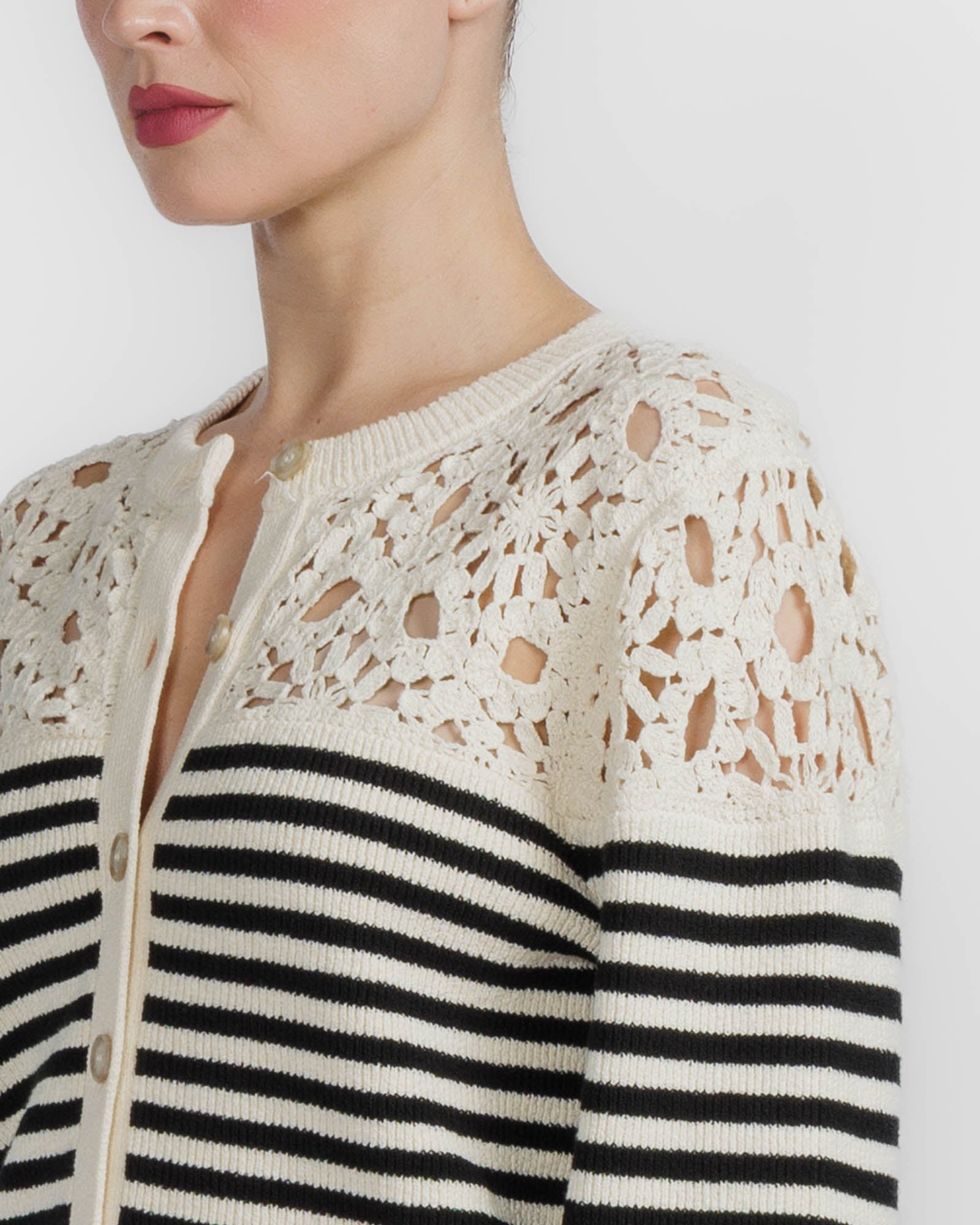 Coastal Stripe Cardigan