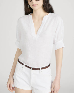 V-Neck Popover Top