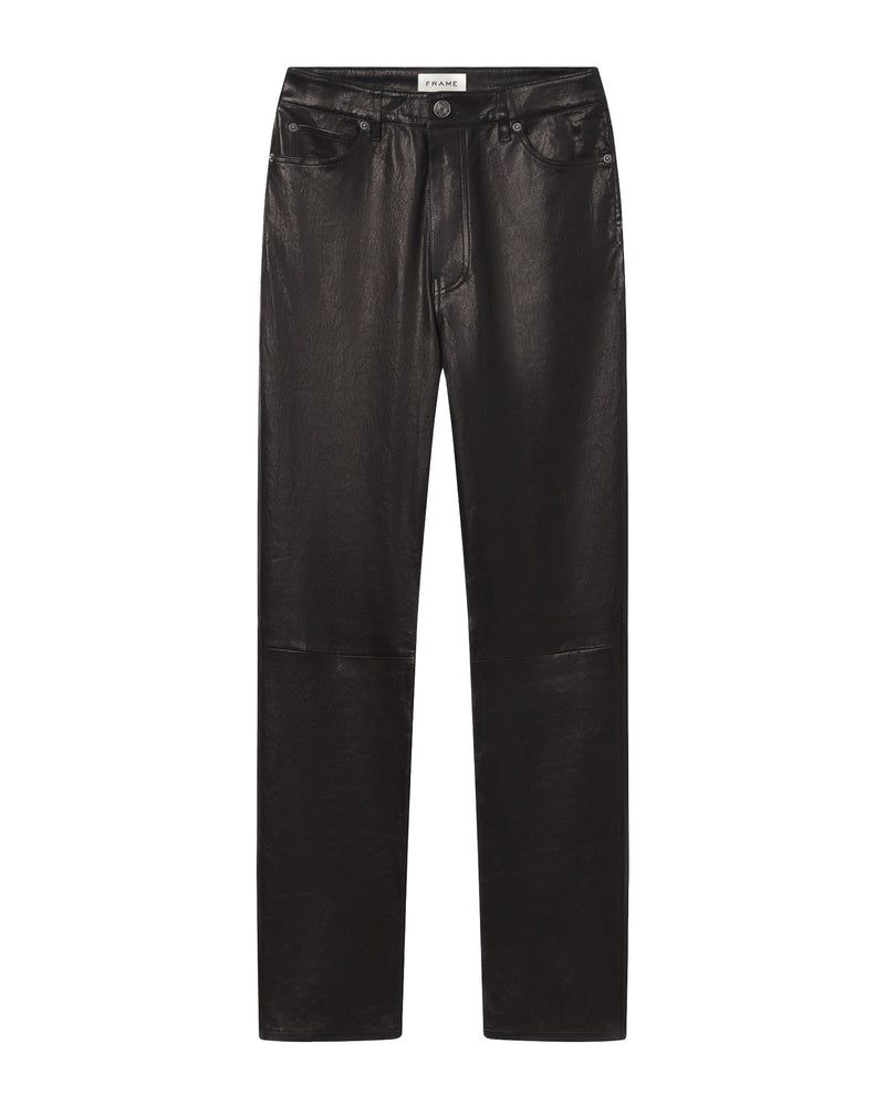 Leather Ruler Pants