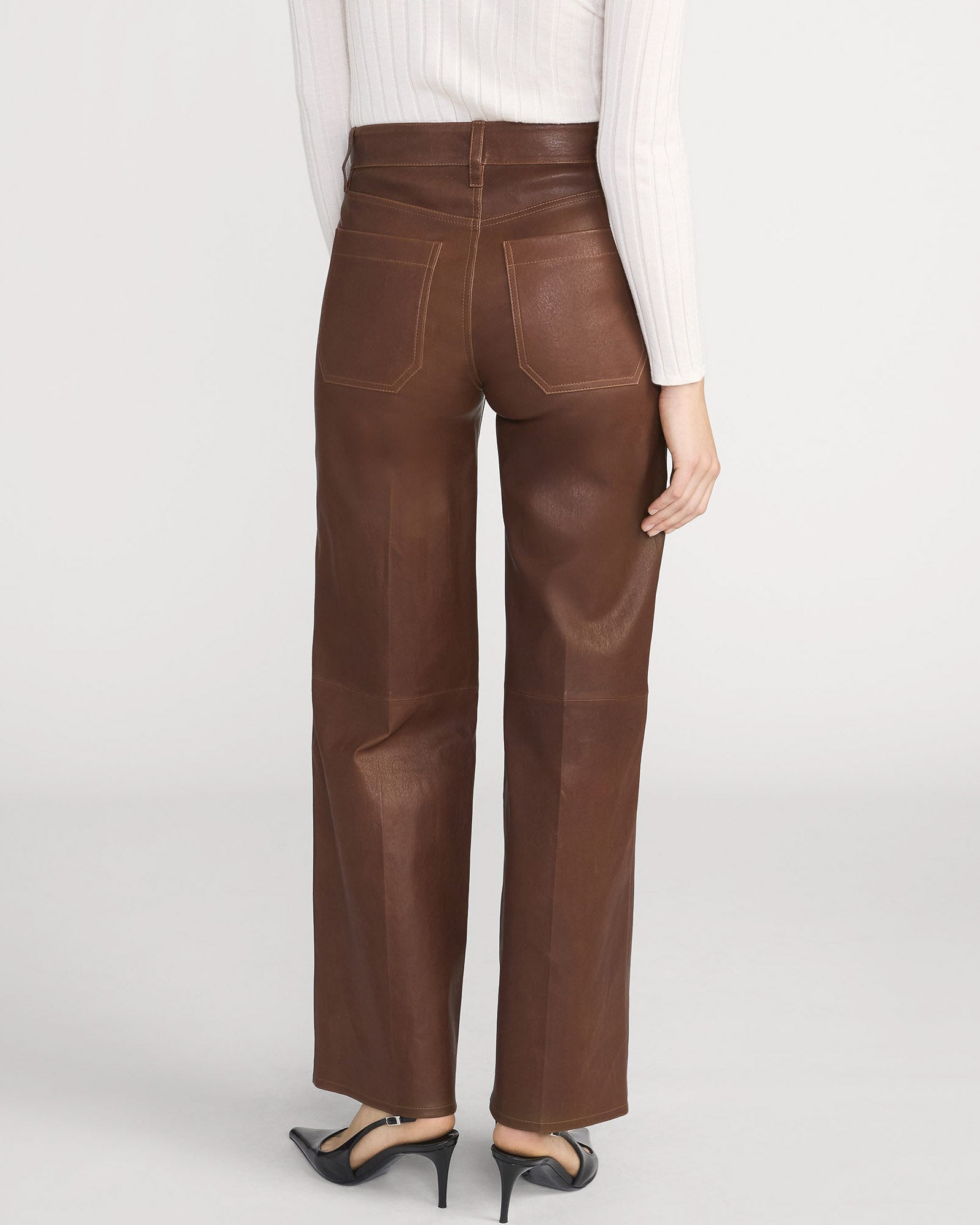 Le Slim Palazzo Modernist Pocket Leather