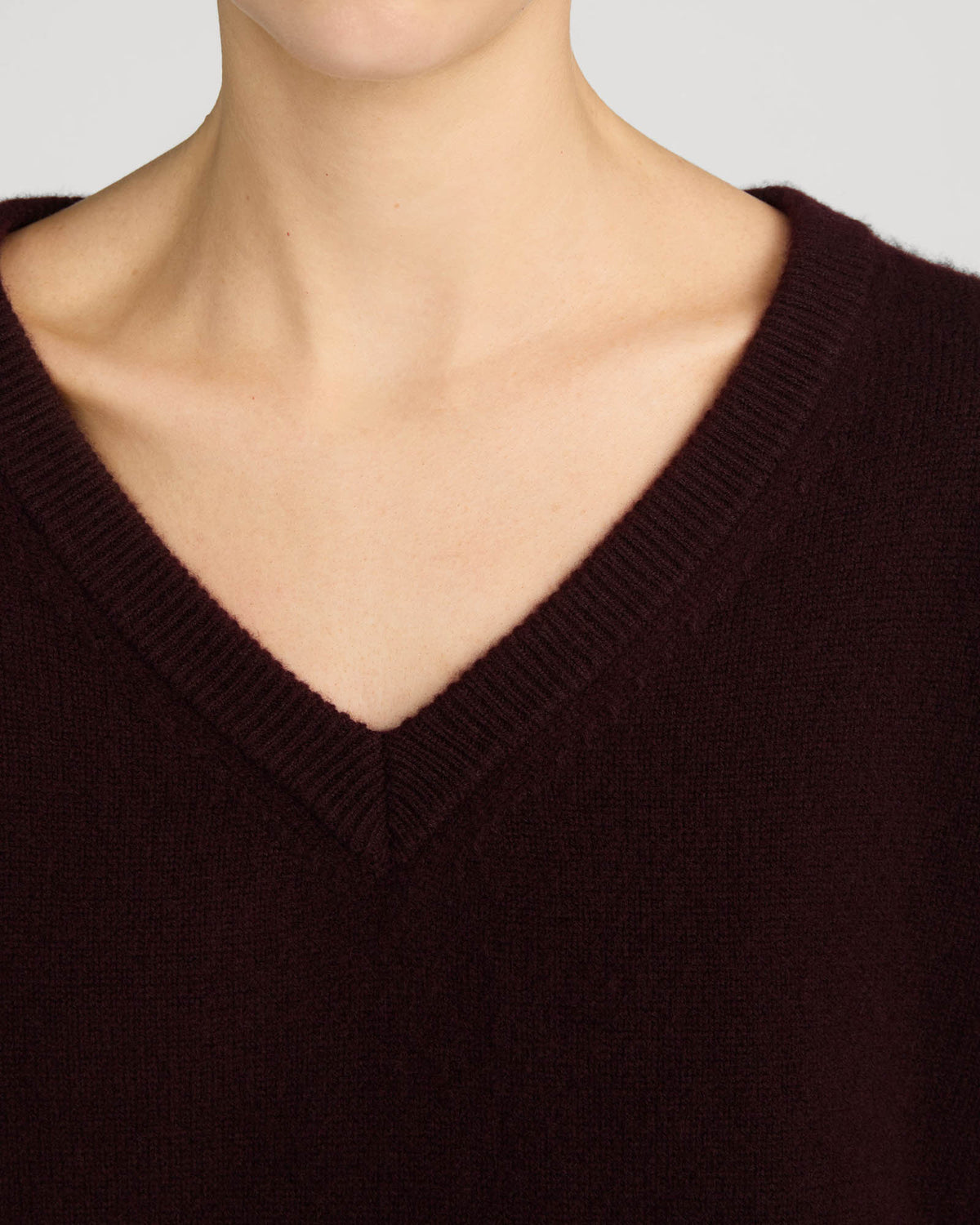 Cashmere V Sweater