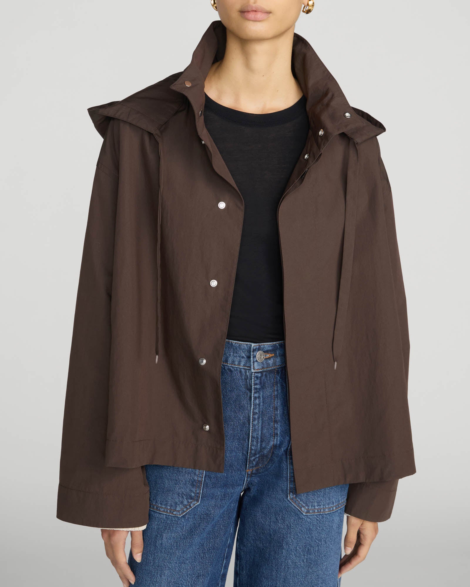 Crop Canopy Jacket