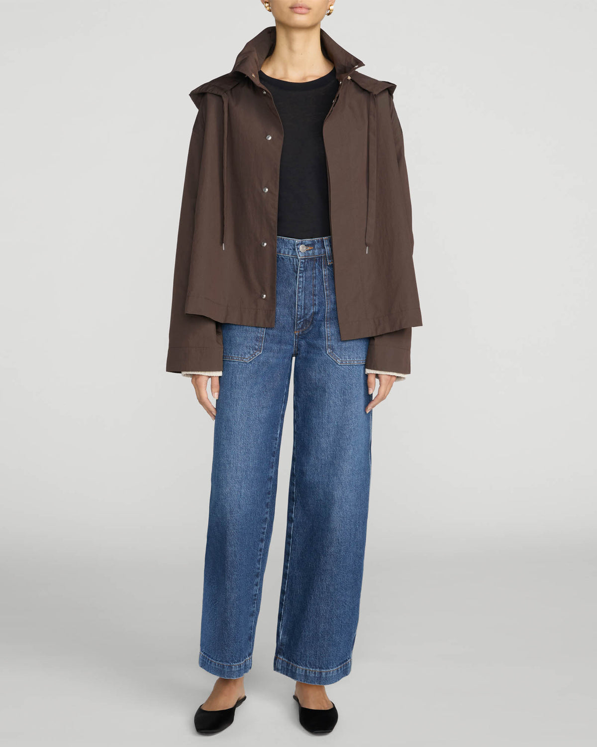 Crop Canopy Jacket