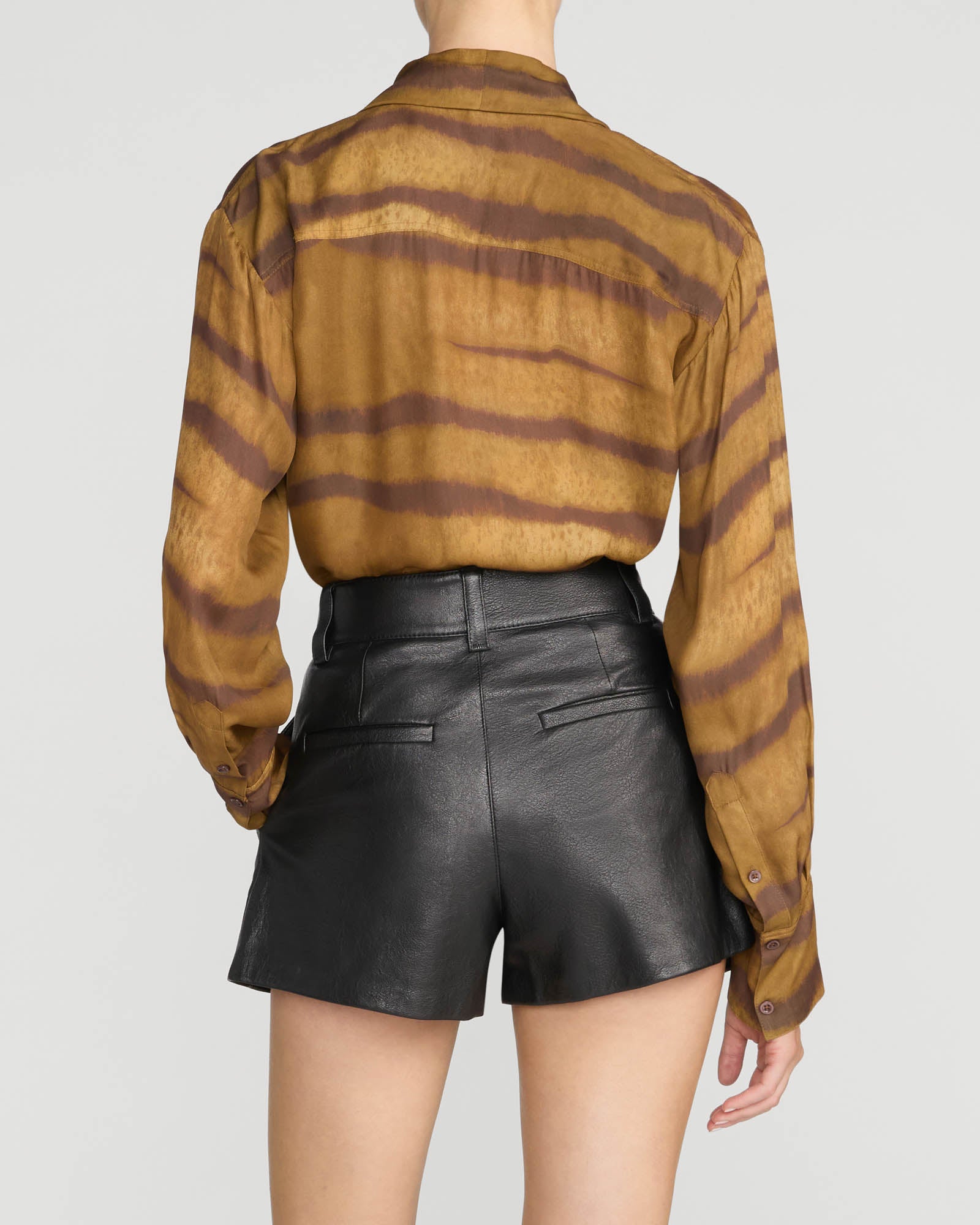 Oversized Tie Shirt