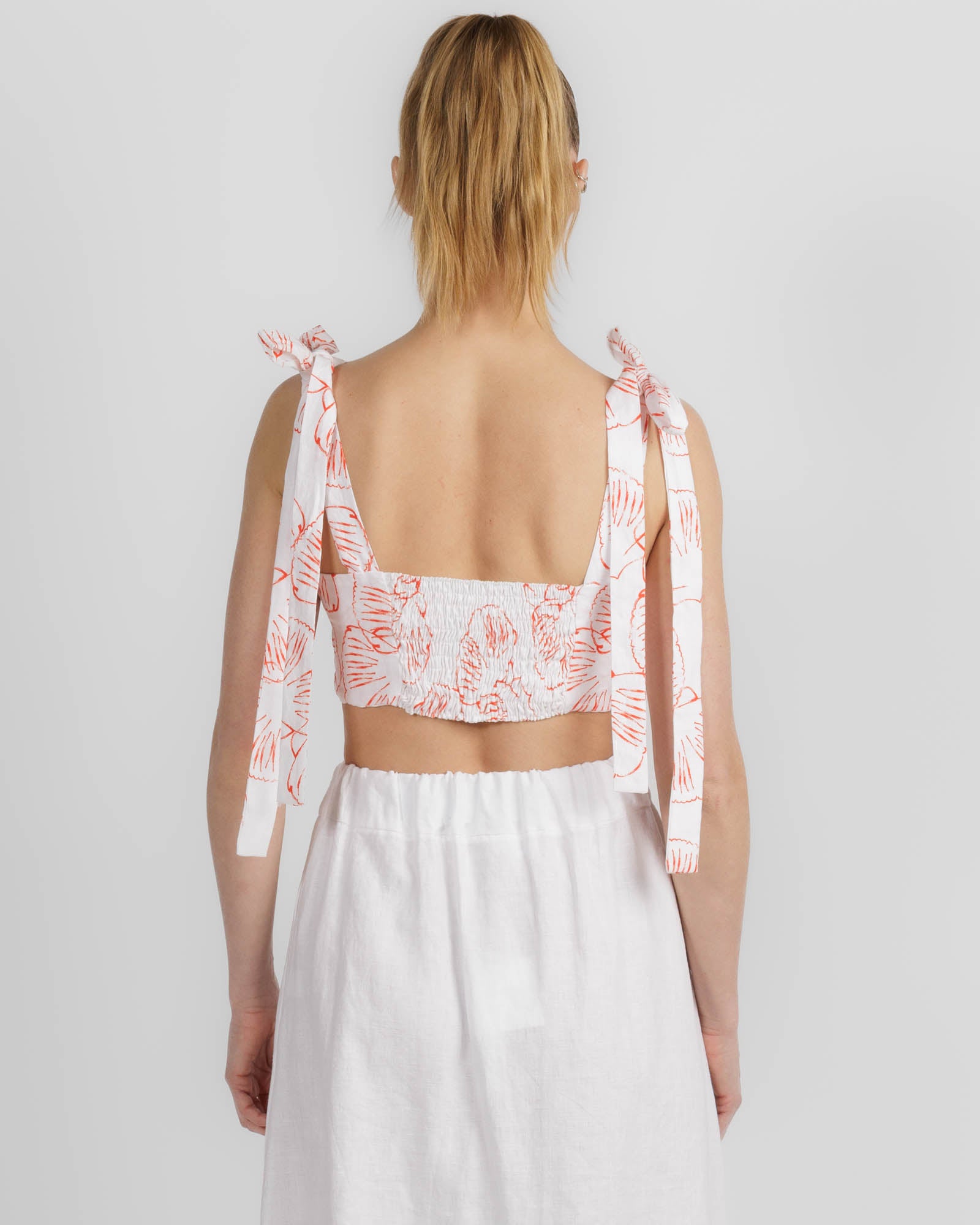 Tie Shoulder Top