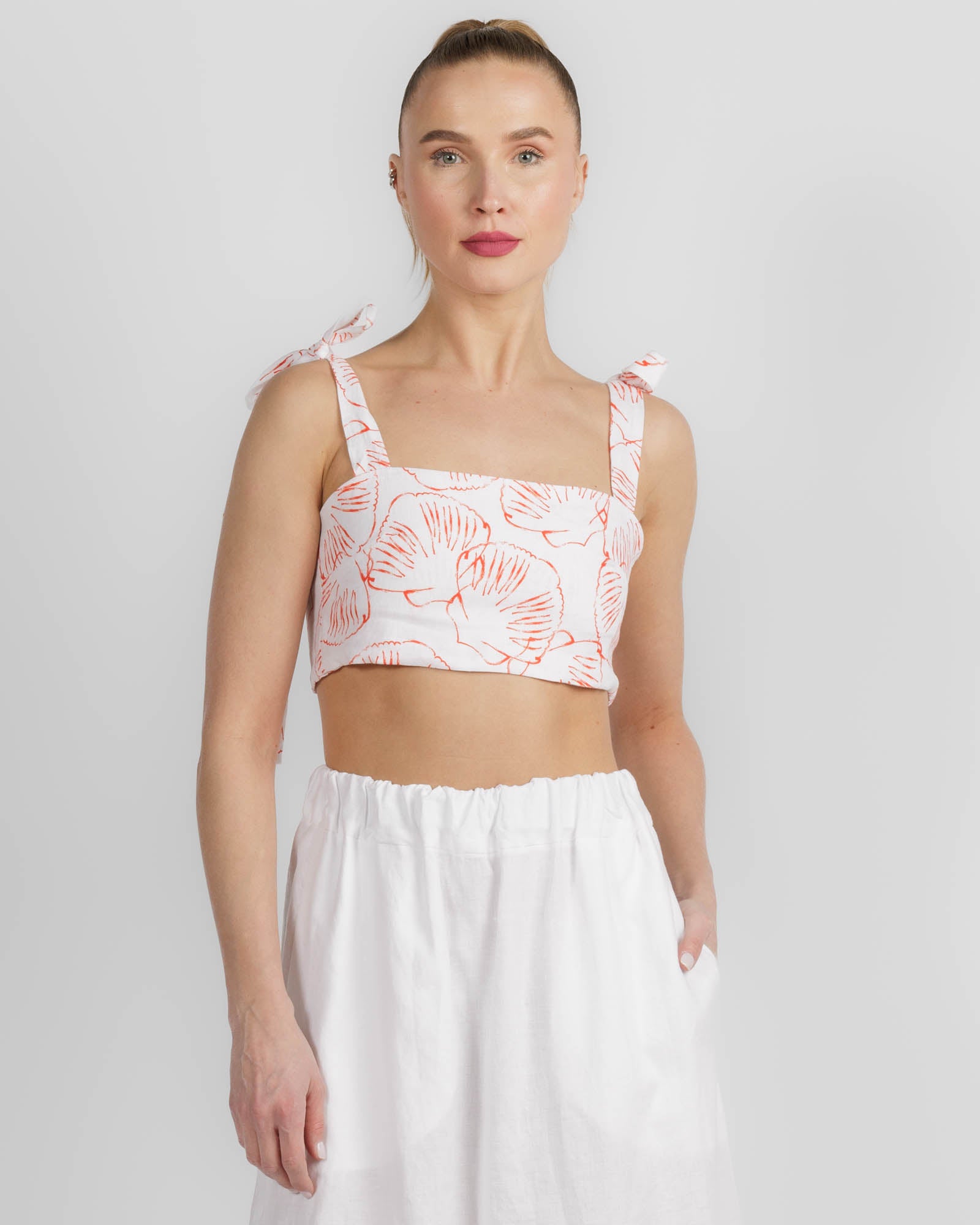Tie Shoulder Top