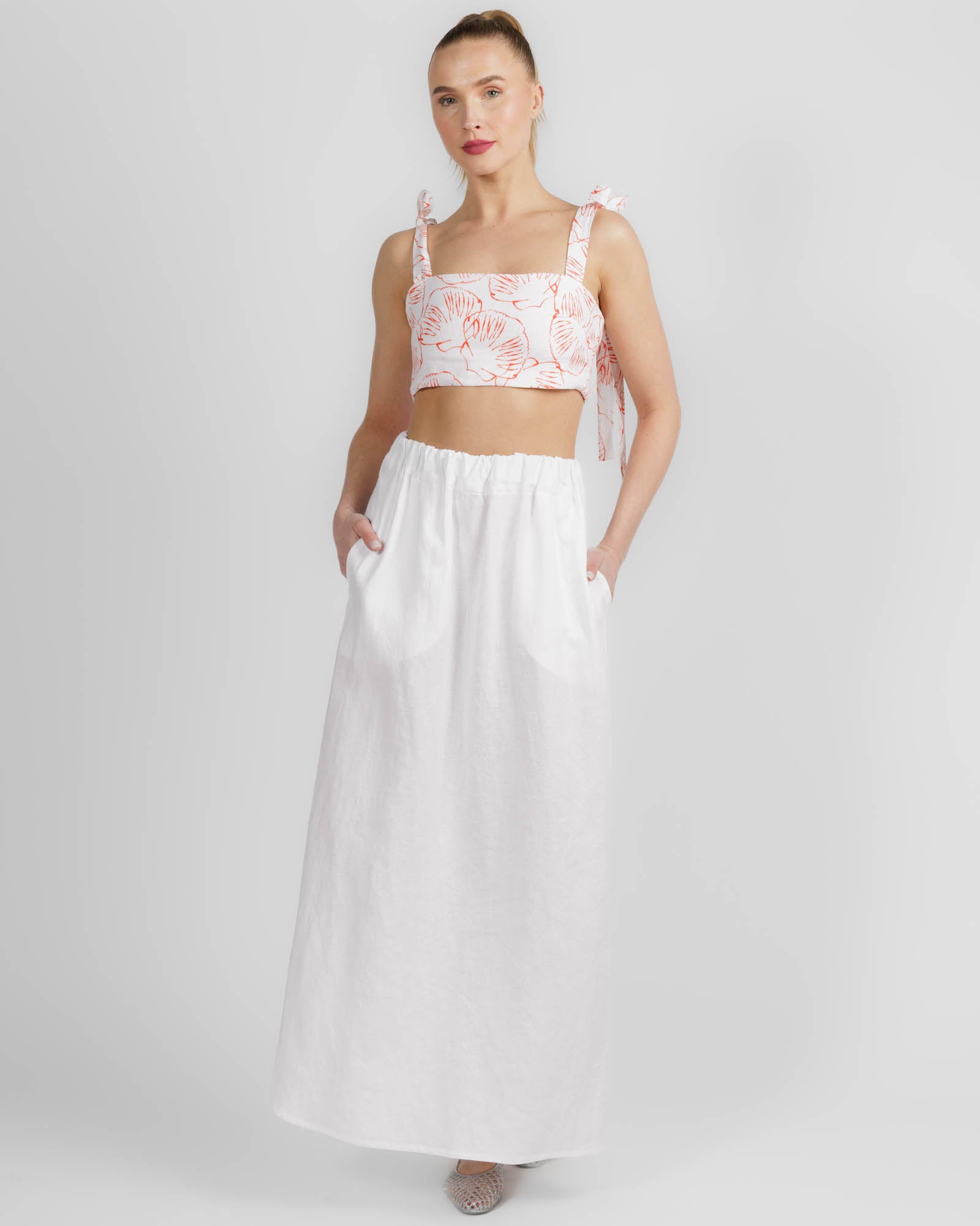Tie Shoulder Top