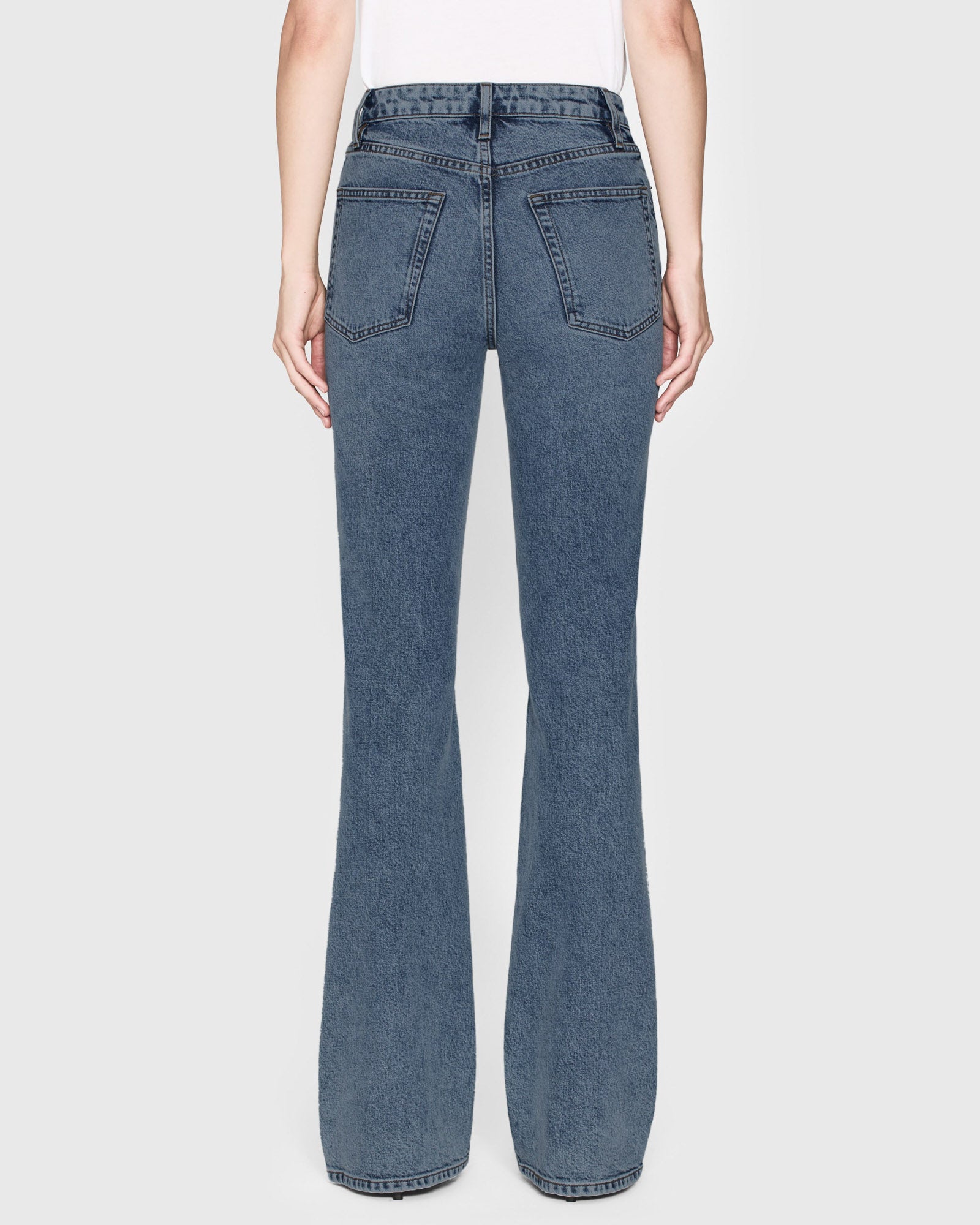 Marilyn Straight Crop Jeans In Plus Size With Cuffs - Windfall Blue | NYDJ