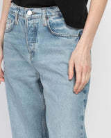 Slouchy Straight Jeans