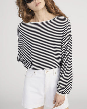 The Striped Slouchy Sweater