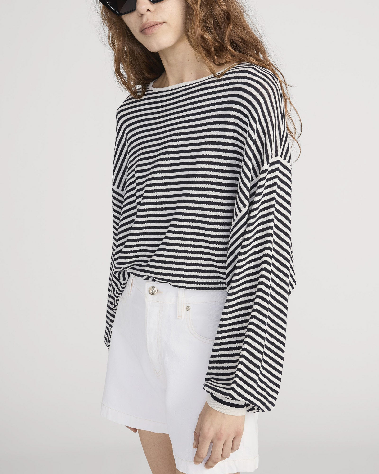 The Striped Slouchy Sweater