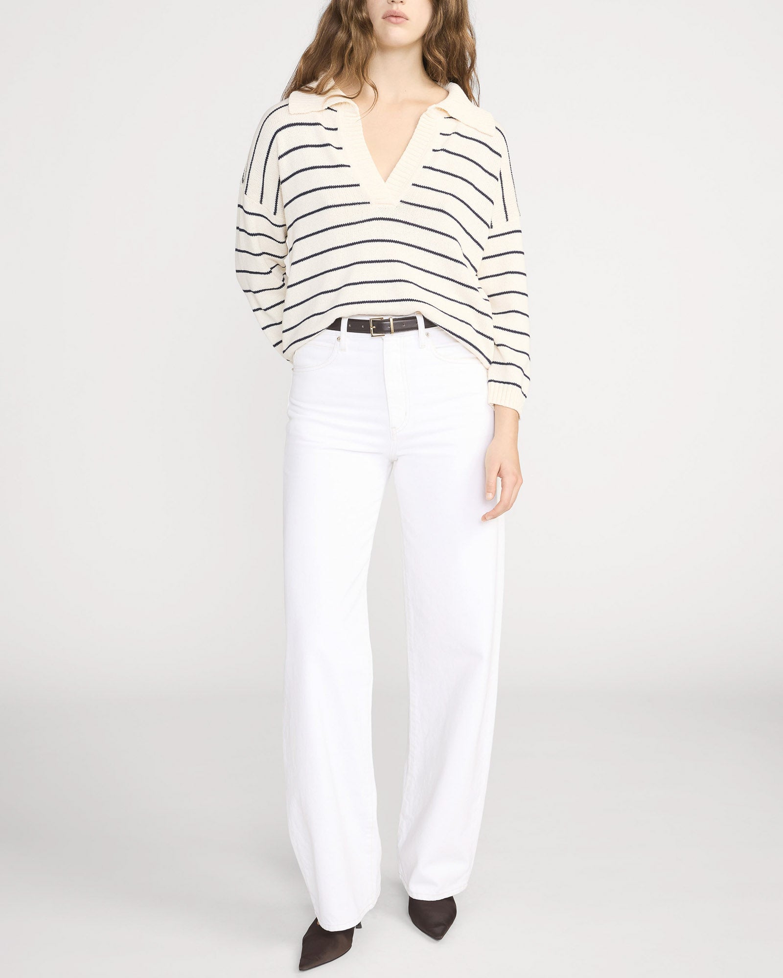 The Striped Easy Pullover