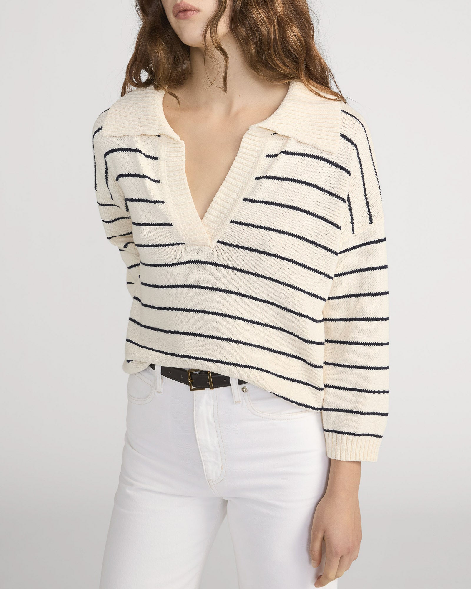 The Striped Easy Pullover