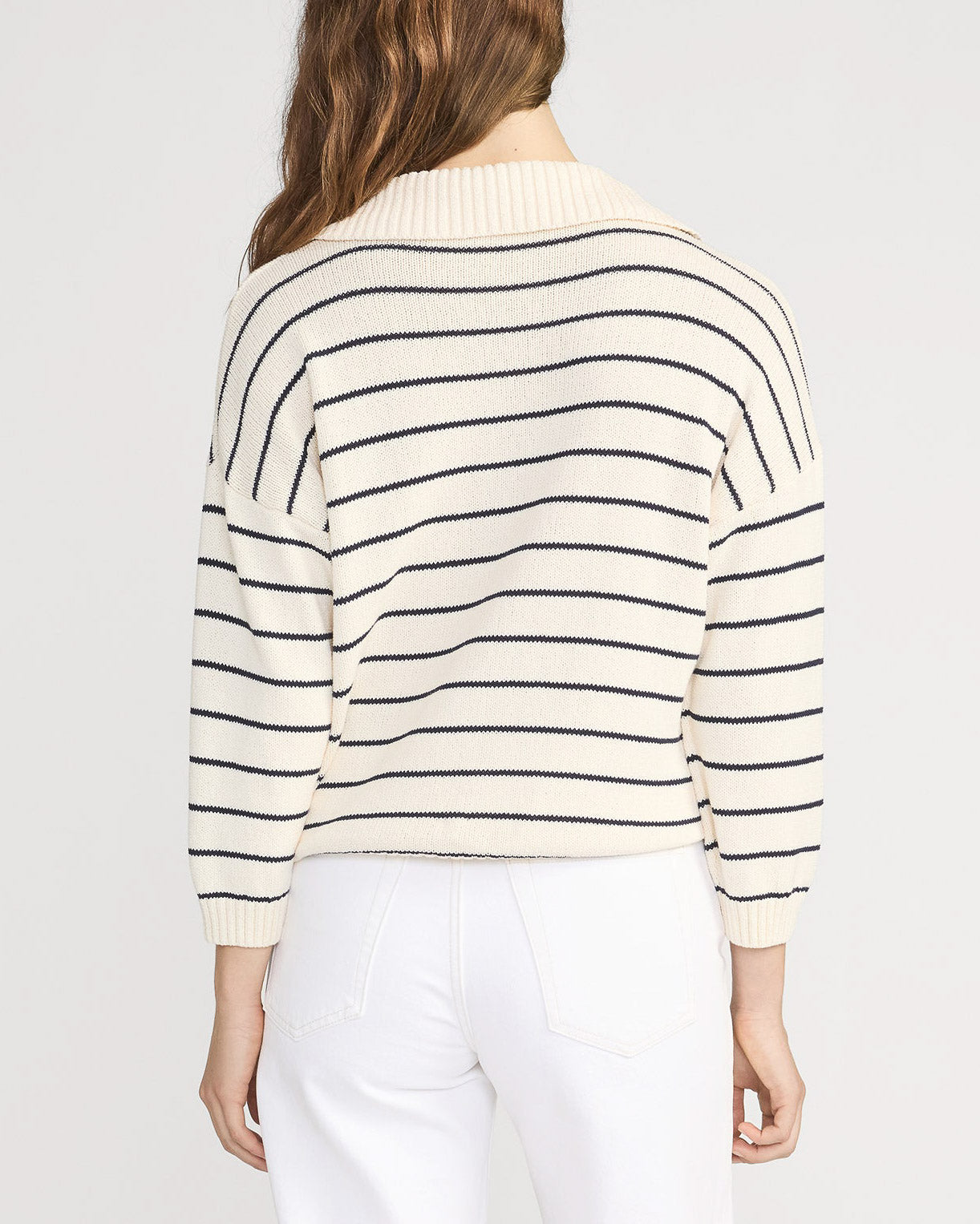 The Striped Easy Pullover