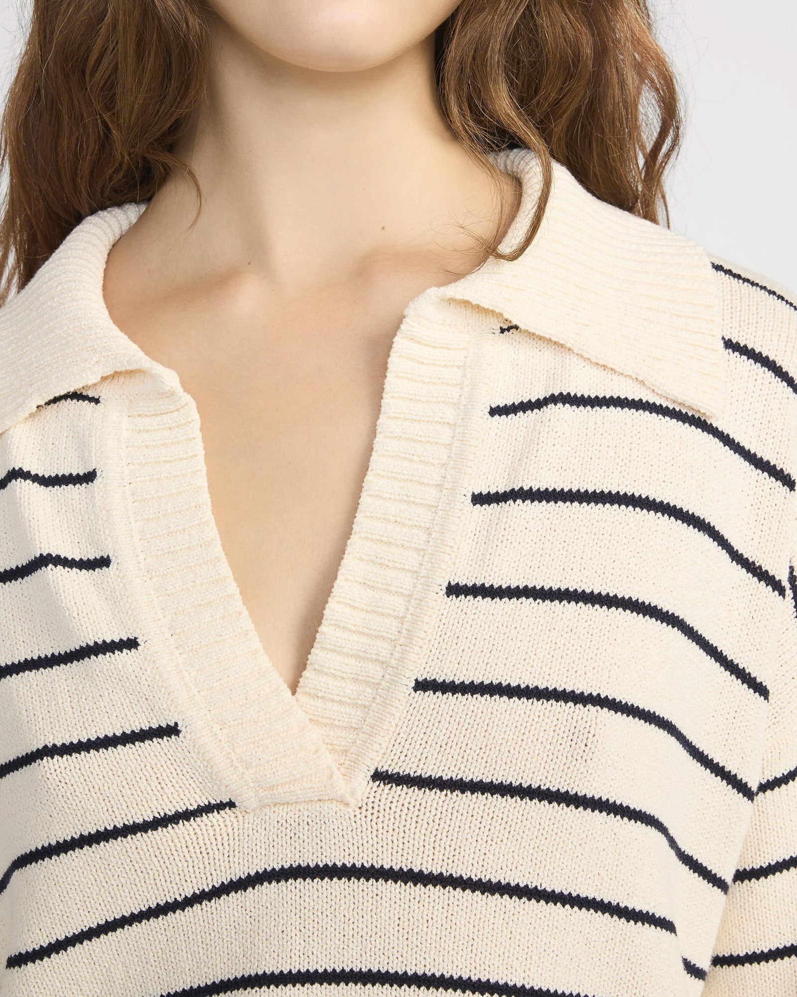 The Striped Easy Pullover