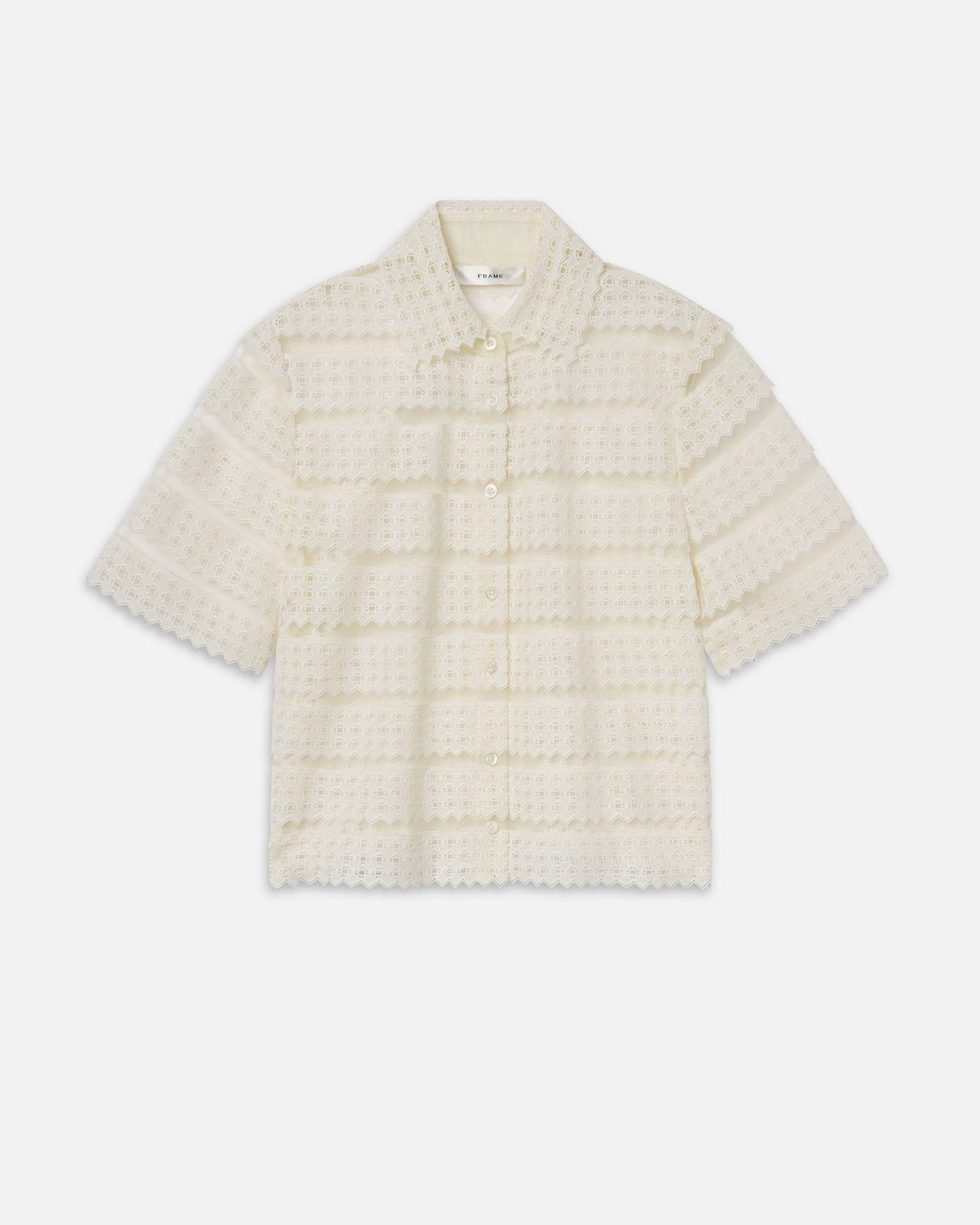 The Lattice Crochet Blouse