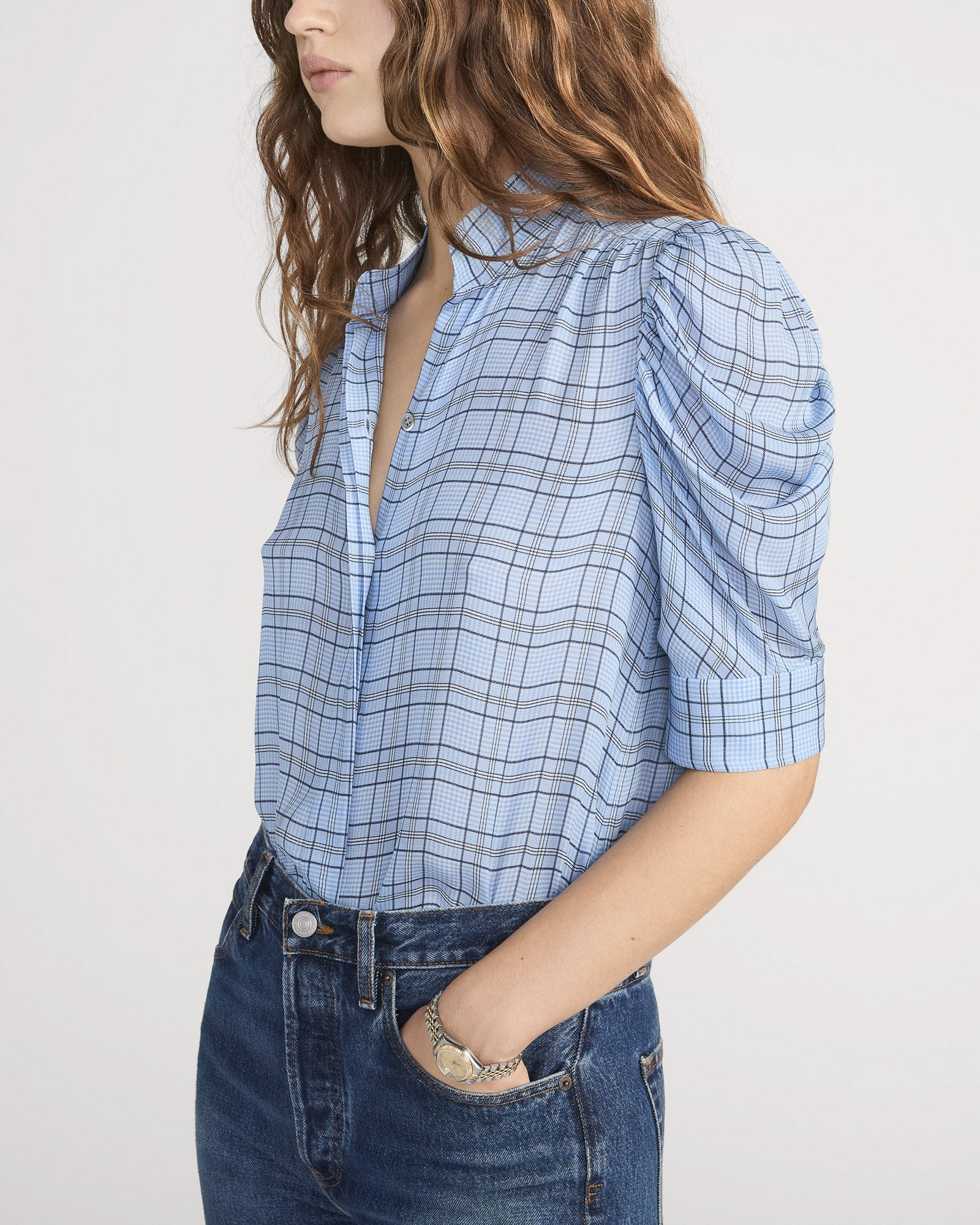 The Plaid Gillian Top