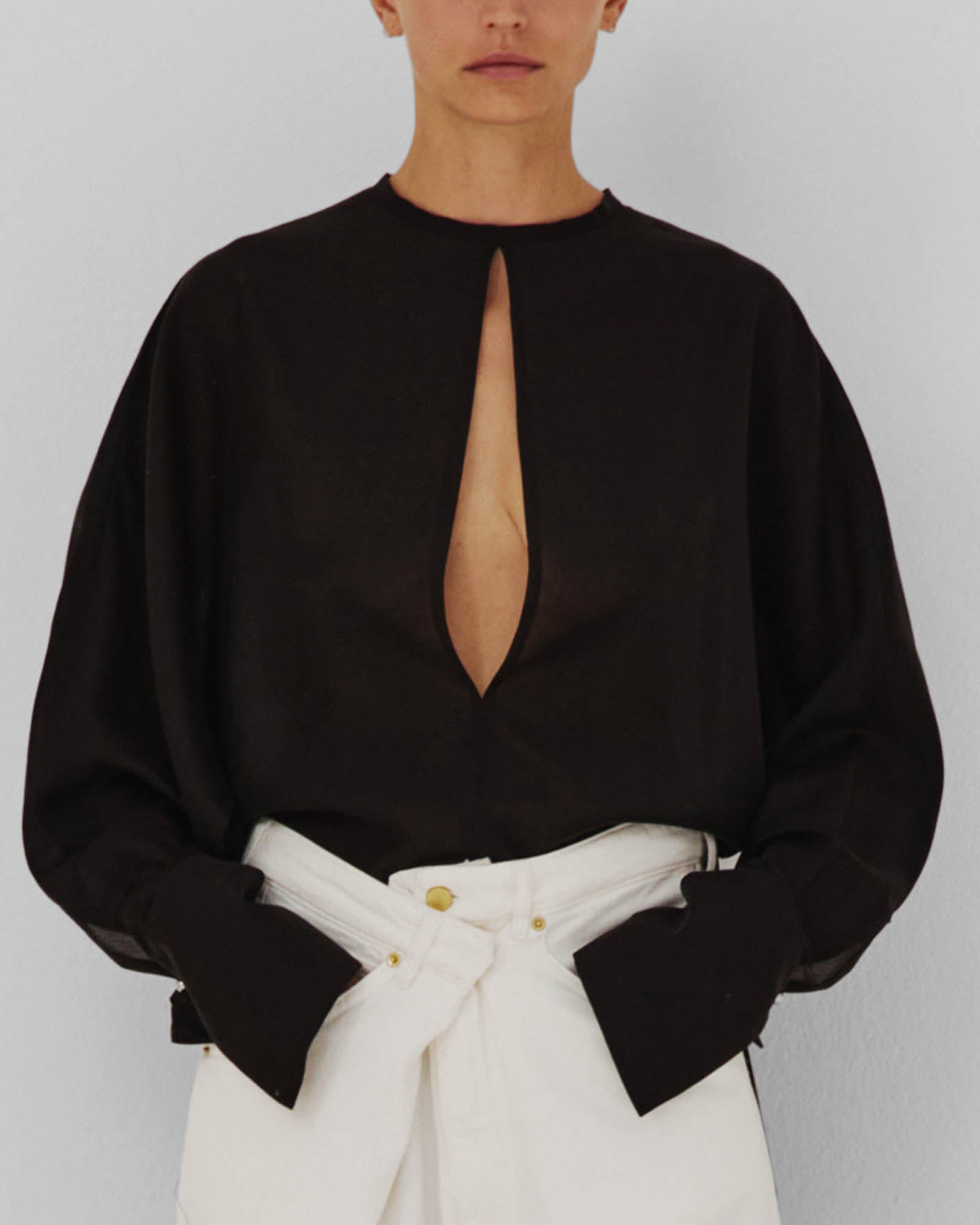 Marine Keyhole Shirt