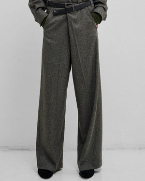 Gaia Leather Belt Pant